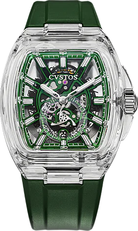 Cvstos Metropolitan PS Skeleton Sapphire Green